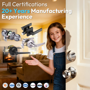 Maxal nhà máy OEM xi lanh đôi thép không gỉ Rosette chốt cửa với an ninh Key khóa - Product Image 5