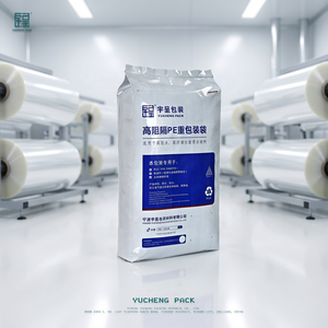 Saco de Embalaje de PE de Alta Barrera, Bolsa de Embalaje <span class=keywords><strong>para</strong></span> Productos Químicos de 25 kg, <span class=keywords><strong>al</strong></span> Vacío, Impermeable, Resistente a la Humedad, Transpirable - Product Image 1