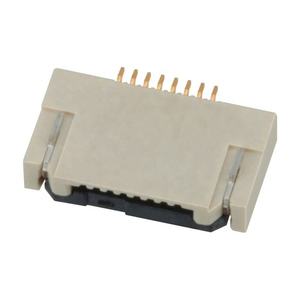 Connecteur FPC/FFC à angle droit ZIF à contact inférieur de type SMT horizontal, pas de 0,5 mm, avec verrouillage à bascule, hauteur 1,75 mm - Product Image 4