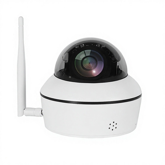 Camera PTZ Inch HD Mini Indoor Infrared Night Vision Speed Dome 1080P H265 5X Zoom Bidirectional Language