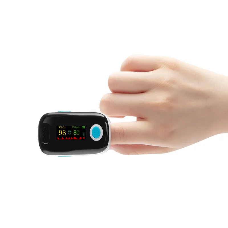 Xách tay SpO2 màn hình kỹ thuật số TFT hiển thị Fingertip xung đo oxy máu bão hòa oxy cho trẻ em người lớn