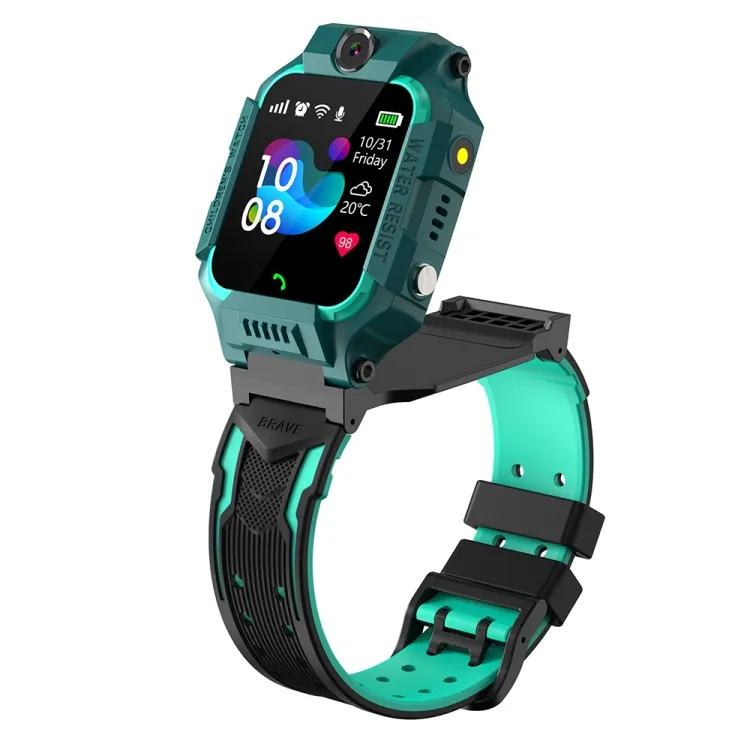 2024 nuevo diseño Q19 1,44 pulgadas 360 grados cámara de posicionamiento giratorio inteligente impermeable niños llamando reloj niños GPS reloj