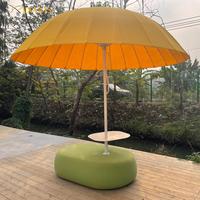 Parasol de jardin de luxe grand format pour usage commercial, parasol de jardin de grande taille, parasols solaires en gros pour villa et patio