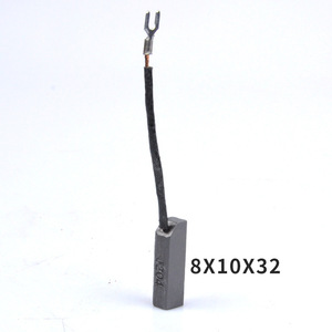 High-Copper & High-Carbon Steel J204 Carbon Brushes for Diesel <b>Generator</b> Parts 8x10x25 8X10X32 12X12X32 - Product Image 2