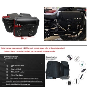 Bolsa de Accesorios Multifuncional para Colgar en el Asiento Trasero del Tanque de Combustible de Motocicletas y Vehículos Eléctricos de Color Sólido - Product Image 5