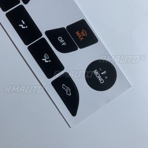 Pegatinas de Repuesto para el Control de Climatización del Aire Acondicionado de Ford Focus 1999-2005, Botones Desgastados o Despegados, Accesorios de PVC para Automóvil - Product Image 5