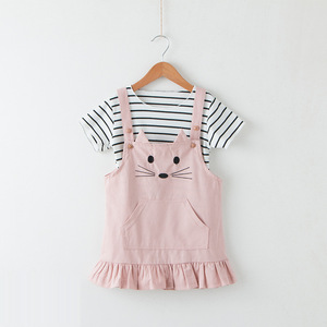 Vêtements pour enfants en gros, ensemble veste et short à motifs animaliers pour enfants - Product Image 2