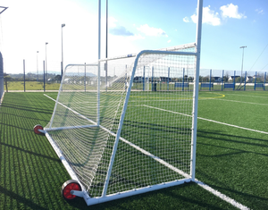 Portería deportiva de entrenamiento plegable de aluminio duradero GAA fútbol interior Campo de cancha exterior fútbol interior personalizado - Product Image 1
