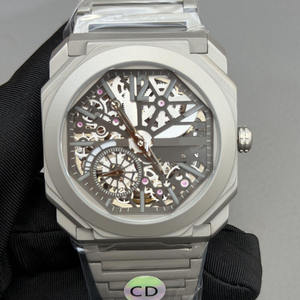 BV-Style High-End Titanium Skeleton Mechanical Watch Sapphire Crystal Dial ETA Movement 3BAR Water Resistant Luxury Watch - Product Image 2
