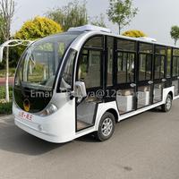Véhicule électrique de tourisme à quatre roues pour 14 personnes avec certification CE / DOT, couleur personnalisable pour les excursions en groupe