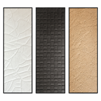 Revêtement mural flexible en travertin rustique, panneau de décoration de luxe pour mur d'accentuation