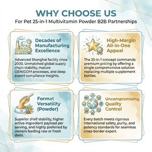 Integratore Multivitaminico Premium 25 in <span class=keywords><strong>1</strong></span> per Animali Domestici, Supplemento Completo per la Salute di Cani e Gatti, Etichetta Privata OEM - Product Image 4