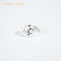 Xingyue pierre de diamant cultivée en laboratoire VS1 clarté D couleur Marquise diamant CVD diamant