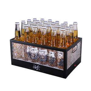 Cubo de hielo iluminado con LED, rectangular, capacidad de 12L, para fiestas, cerveza, champán, KTV, bar, bañera para bebidas - Product Image 5