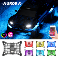 Kits de Luces LED RGBW de Alta Potencia Aurora Dart Shape de 96W, 192W, 288W y 384W para Camiones Todoterreno, Barcos, UTV, ATV y Bajos de Vehículos
