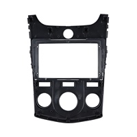 Cadre d'autoradio stéréo 9 pouces pour KIA Cerato TD, Forte TD, Naza Forte 2009-2012, kit de garniture de tableau de bord Android, façade
