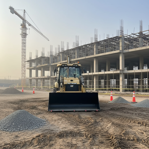 Chargeuse-pelleteuse JCB 5CX/4CX/3CX d'occasion, modèle 2019, capacité de charge nominale de 3 tonnes, puissance de 92 kW, chargeuse sur pneus 4x4 - Product Image 1