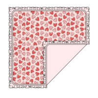 Couverture de sécurité pour nouveau-né en bambou respirant personnalisée pour la Saint-Valentin, en fibre de bambou, 120*120cm