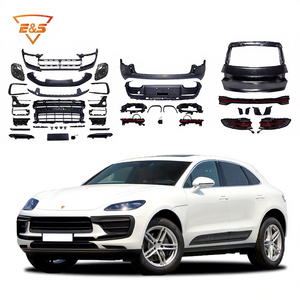 Nouveau kit de carrosserie de conception pour <span class=keywords><strong>Porsche</strong></span> <span class=keywords><strong>Macan</strong></span> ancien à nouveau kit de carrosserie en matériau PP avec phares de calandre de pare-chocs avant et arrière - Product Image 1