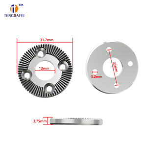 Tengdafei - Accesorio de Extensión de Empuñadura para Cámara DSLR, Acero Inoxidable, Arri Gear, 31,7 mm x 3,75 mm - Product Image 1