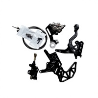 Kit de frein à disque arrière pour Surron Ultra Bee, frein à disque hydraulique en aluminium usiné CNC, kit de freinage amélioré pour vélo électrique tout-terrain