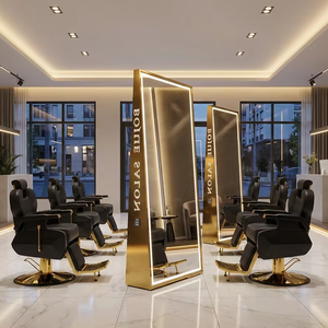 Fauteuil de Barbier Moderne de Luxe en Cuir PU, Inclinable et Polyvalent, pour Hommes - Vente en Gros - Product Image 4