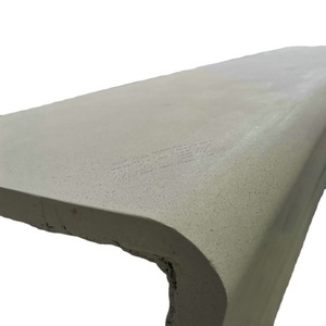 Nouvelles bances en béton UHPC Magic Stone personnalisables pour l'aménagement extérieur des parcs, blocs creux blancs, gris, jaunes - Product Image 5