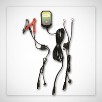 Chargeur de batterie au plomb 12V 6V de haute qualité avec connexion allume-cigare, charge rapide pour voiture et véhicule 220V
