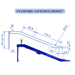 Nhãn ban đầu dính bóng lăn tack <span class=keywords><strong>Tester</strong></span> dính bóng <span class=keywords><strong>Tester</strong></span> - Product Image 2
