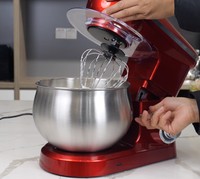 3-in-1 Professionelle Multifunktions-Küchenmaschine Kuchenmixer Standmixer