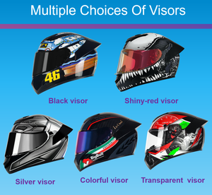 <span class=keywords><strong>Casco</strong></span> de Motocicleta Integral Unisex a Precio de Fábrica, una Opción Versátil para Carreras, para Adultos de Todos los Tipos, con Certificación DOT - Product Image 5