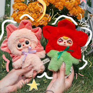 Vendita all'Ingrosso di Scatole Sorpresa Originali Baby Three <span class=keywords><strong>Serie</strong></span> Where Is the Spring, Adorabili Bambole in Vinile e Peluche, Portachiavi - Product Image 2