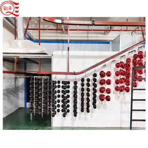 Machine de trempage automatique de boule de Noël pour la couche d'apprêt, machine de peinture en aérosol électrostatique automatique pour la couche de finition - Product Image 5