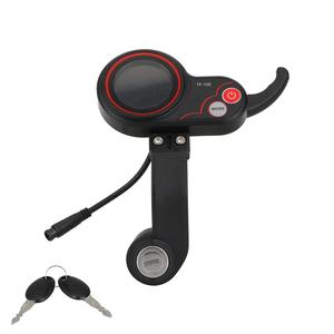Accélérateur électrique TF-100 à 6 broches avec écran LCD, interrupteur, compteur de vitesse, tableau de bord, batterie au lithium, frein à disque KUGOO M4 - Product Image 2