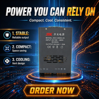 Fuente de Alimentación Conmutada Industrial de Salida Única HCC-600S 600W 24V 36V 48V IP20, Controlador LED con 92% de Eficiencia, -20~60°C, 25A