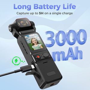 Cámara con Gimbal de Bolsillo L18, Estabilización <span class=keywords><strong>Cine</strong></span>-Flow, Grabadora de Video UHD 4K, Mini Cámara Vlog, Dispositivo DV Portátil para Redes Sociales - Product Image 4