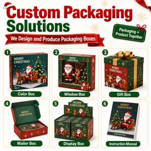 Set di Costruzioni Natalizie Personalizzate OEM/ODM, Fabbrica di Produzione e Confezionamento di Mattoncini Giocattolo, Servizio di Personalizzazione OEM/ODM - Product Image 3