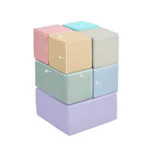 Blocs <span class=keywords><strong>de</strong></span> construction en mousse, ensemble <span class=keywords><strong>de</strong></span> <span class=keywords><strong>jeux</strong></span> doux pour les tout-petits et les bébés, ensemble <span class=keywords><strong>de</strong></span> <span class=keywords><strong>6</strong></span> pièces, <span class=keywords><strong>aire</strong></span> <span class=keywords><strong>de</strong></span> <span class=keywords><strong>jeux</strong></span> intérieure - Product Image 2