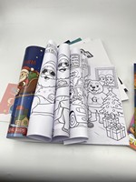 Livre de coloriage à couverture souple A4 A5 Fangda, impression de livres personnalisés, thème animal, livre à couverture rigide, impression de livres de coloriage et de dessin