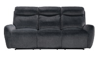 Canapé en bois moderne, fabrication directe d'usine, fauteuil inclinable électrique, ensemble de chaises longues, télécommande, tissu rembourré durable
