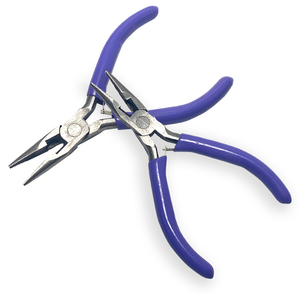 Mini-pinces coupantes pour fils, outils ergonomiques en acier inoxydable, pinces à bec effilé en plastique, pour bijoux DIY, sertissage métrique, OEM - Product Image 1