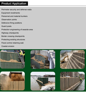 Barrière de protection en <span class=keywords><strong>gabion</strong></span> de fil de fer galvanisé soudé à mailles carrées, robuste, avec services de cintrage et de découpe - Product Image 6