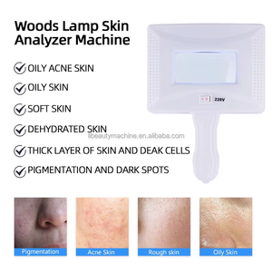 Analyseur de peau professionnel de haute qualité lampe en bois et test cutané <span class=keywords><strong>Bia</strong></span> analyseur de peau lampe de test Uv Ir lampe UV médicale - Product Image 6