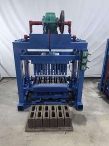 Điện bê tông rỗng khối máy làm nhỏ xi măng rỗng gạch Maker giá - Product Image 4