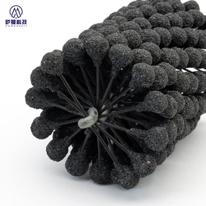 Flexibler Zylinderhonierer 1 Zoll Durchmesser Abrasive Honierbürste Industrielle OEM Nylon Präzisions-Motoroberflächenbearbeitung Entgratung - Product Image 6