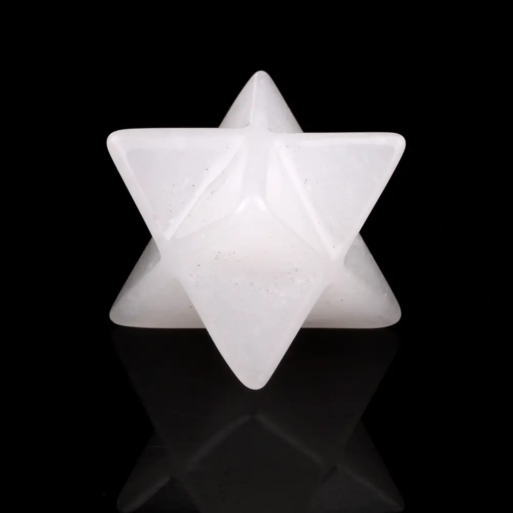 Wholesale high quality Crystal Clear Quartz Merkaba Stars