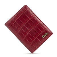 Porte-passeport en peau de crocodile en cuir PU pour femmes porte-cartes pour femmes porte-passeport portefeuille vente en gros