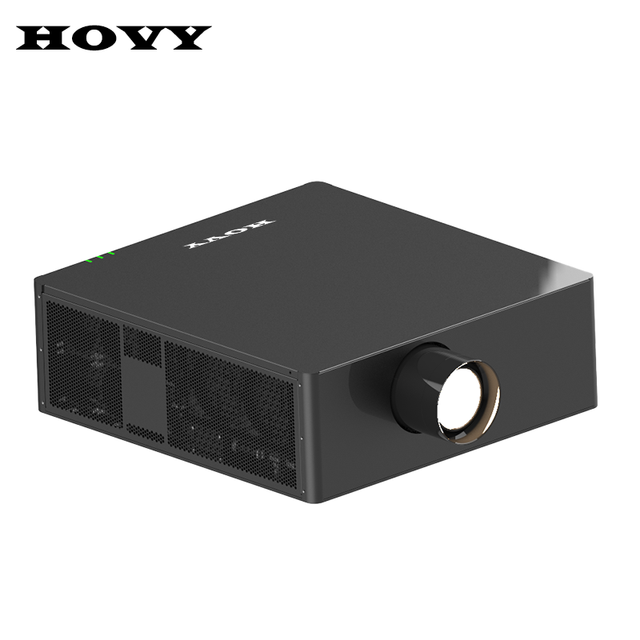 Hovy 2025 4K Laser Projector with 38000 Lumens 3D Ready  for Outdoor Projection on Buildings