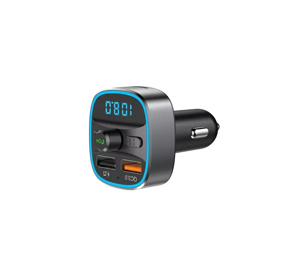 T25 Q HG Car Wireless Bluetooth 5.0 FM transmitter USB Fast Charger Auto HandsFree Audio MP3 Player