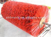 Brosses rotatives d'anneau de gaufrette de fil d'acier de brosse de balayeuse de rue de nouveau modèle pour des routes